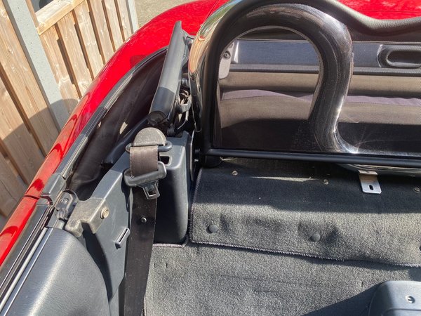 Mazda Windscherm Mazda MX5 NA/NB R-Style rood