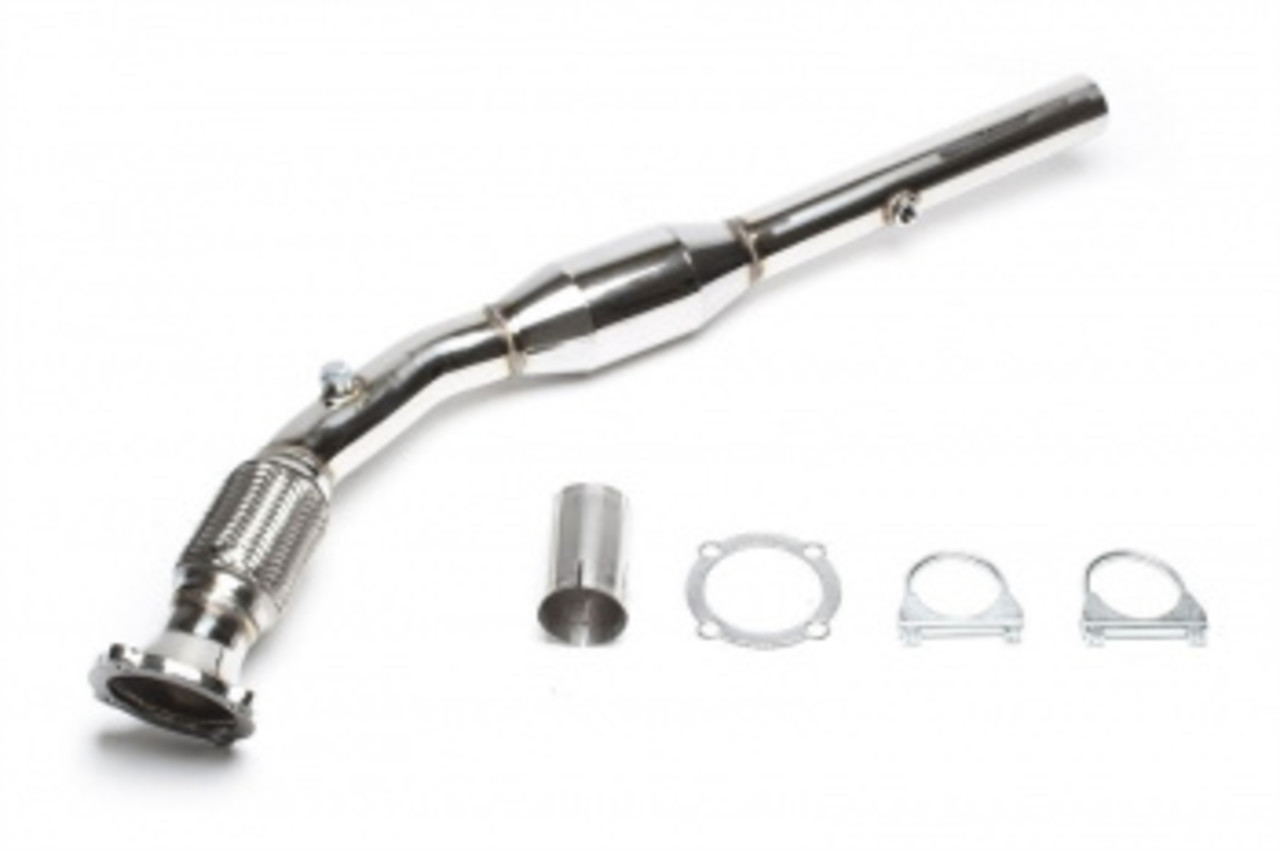 Downpipe 2,5 INCH 63,5mm incl. 200 cells sportkat Audi A3 8L 1.8 T Downpipe 2,5 INCH 63,5mm incl. 200 cells sportkat Audi A3 8L 1.8 T