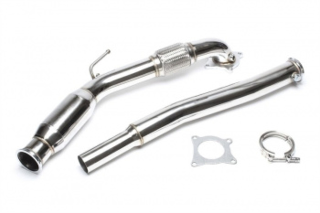 Downpipe 3 INCH 76mm met 200 cells sportkat VW Jetta 4 162 2.0 TSI Downpipe 3 INCH 76mm met 200 cells sportkat VW Jetta 4 162 2.0 TSI