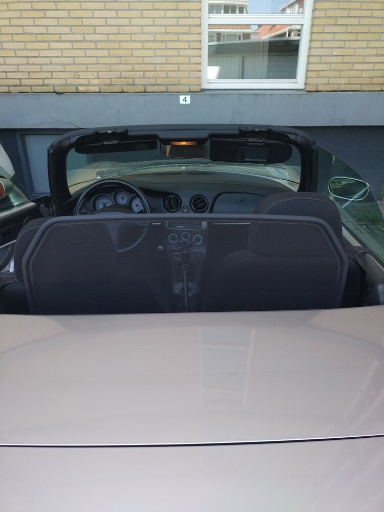 Fiat Windscherm Fiat Barchetta beige Fiat Windscherm Fiat Barchetta beige