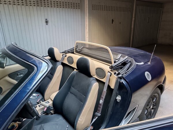 MG Windscherm MG MGF/MGTF beige MG Windscherm MG MGF/MGTF beige