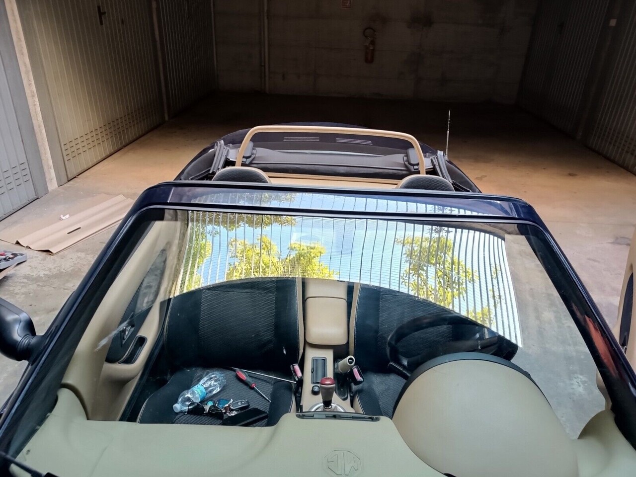 MG Windscherm MG MGF/MGTF beige MG Windscherm MG MGF/MGTF beige