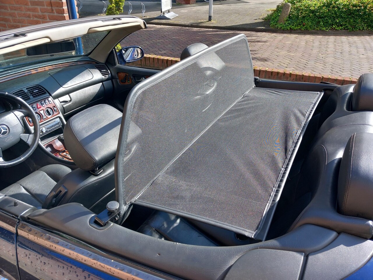 Mercedes Windscherm Mercedes CLK W208 beige Mercedes Windscherm Mercedes CLK W208 beige