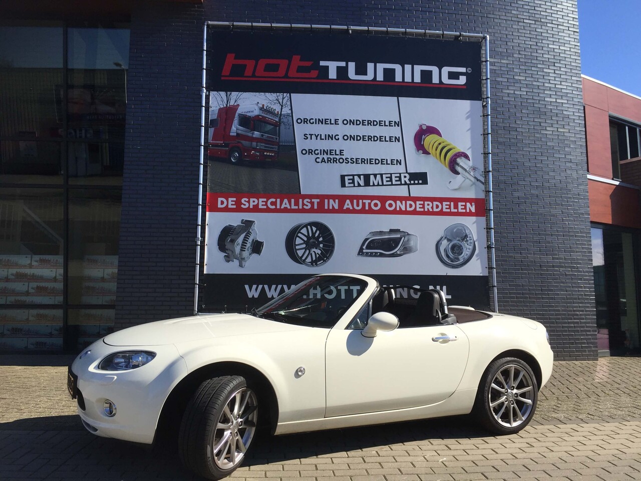 Mazda Windscherm Mazda MX5 NC Mazda Windscherm Mazda MX5 NC