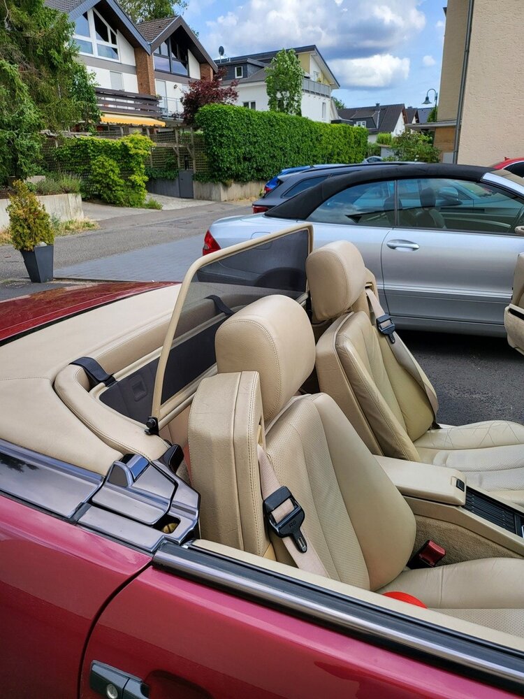 Mercedes Windscherm Mercedes SL R129 beige Mercedes Windscherm Mercedes SL R129 beige
