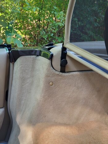 Mercedes Windscherm Mercedes SL R129 beige Mercedes Windscherm Mercedes SL R129 beige