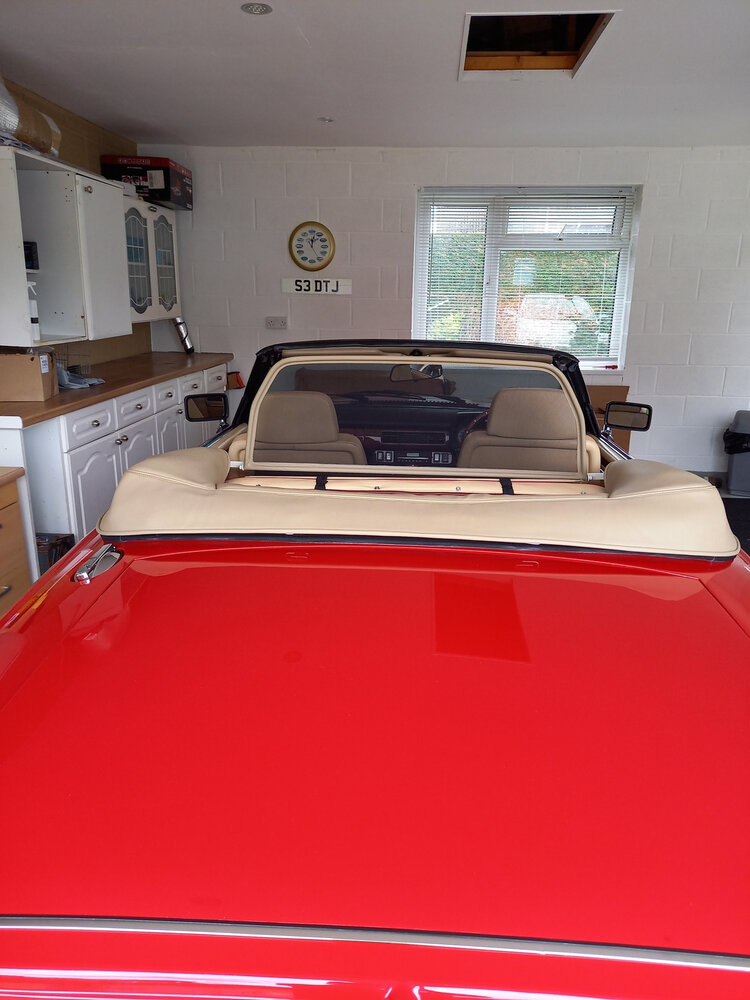 Jaguar Windscherm Jaguar XJS 2S beige Jaguar Windscherm Jaguar XJS 2S beige