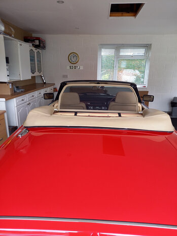 Jaguar Windscherm Jaguar XJS 2S beige Jaguar Windscherm Jaguar XJS 2S beige