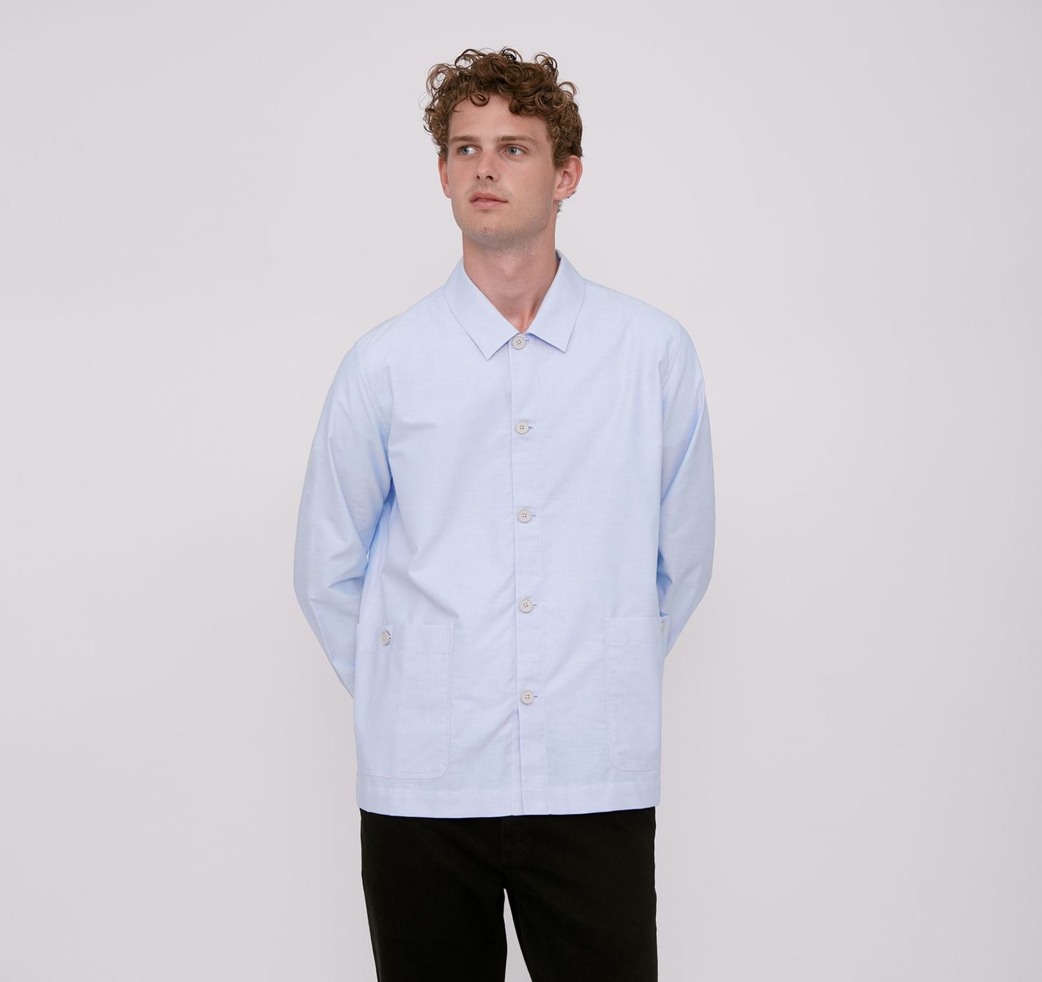 Organic Basics Organic Cotton Oxford Overshirt