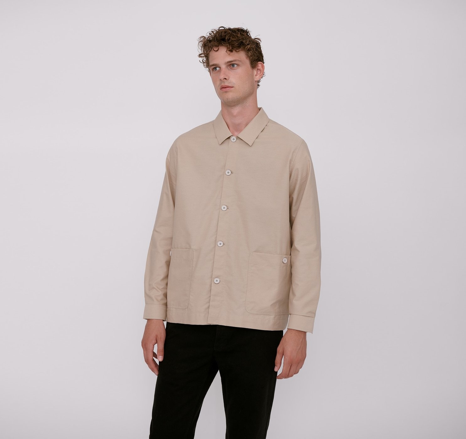 Organic Basics Organic Cotton Oxford Overshirt