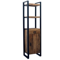 Britt boekenrek 1 kast 1 lade 55 cm