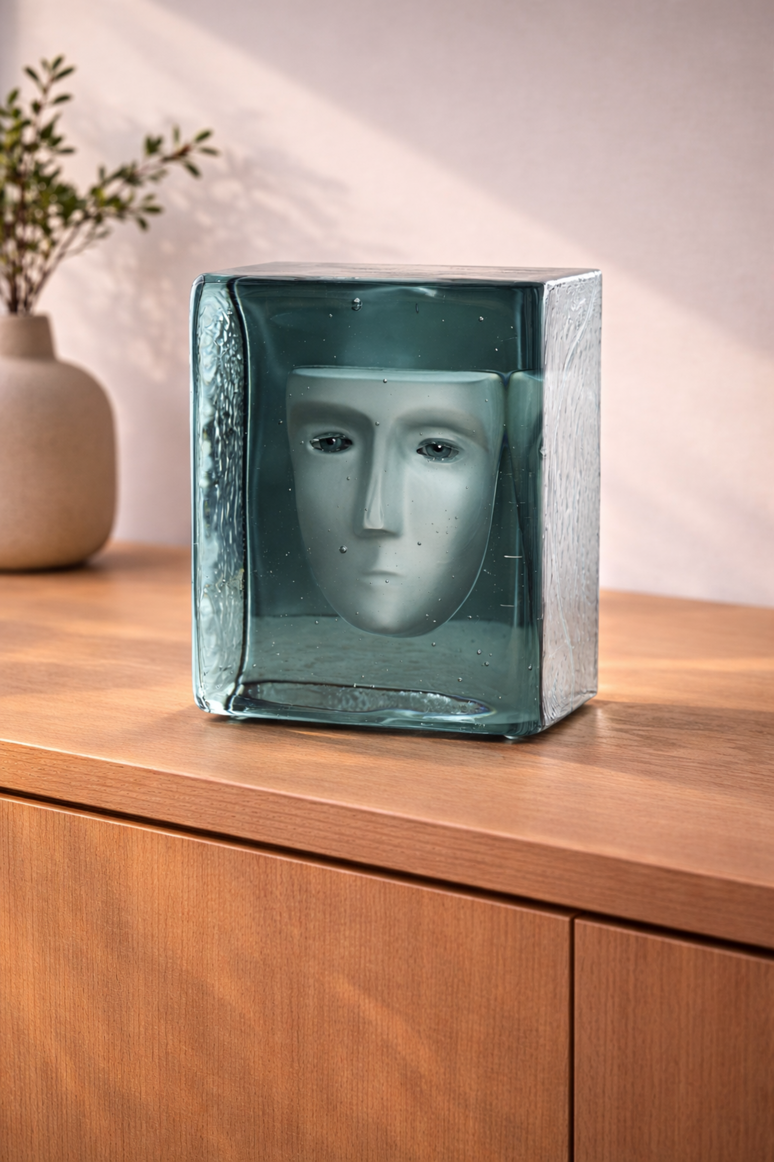 Bertil Vallien  Bertil Vallien serica Azur Petrol Frost