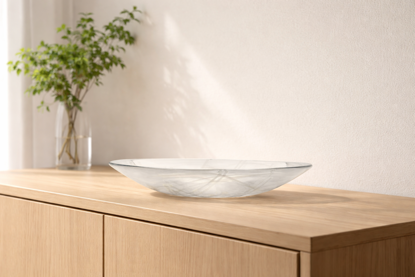 Kosta Boda schaal - wit