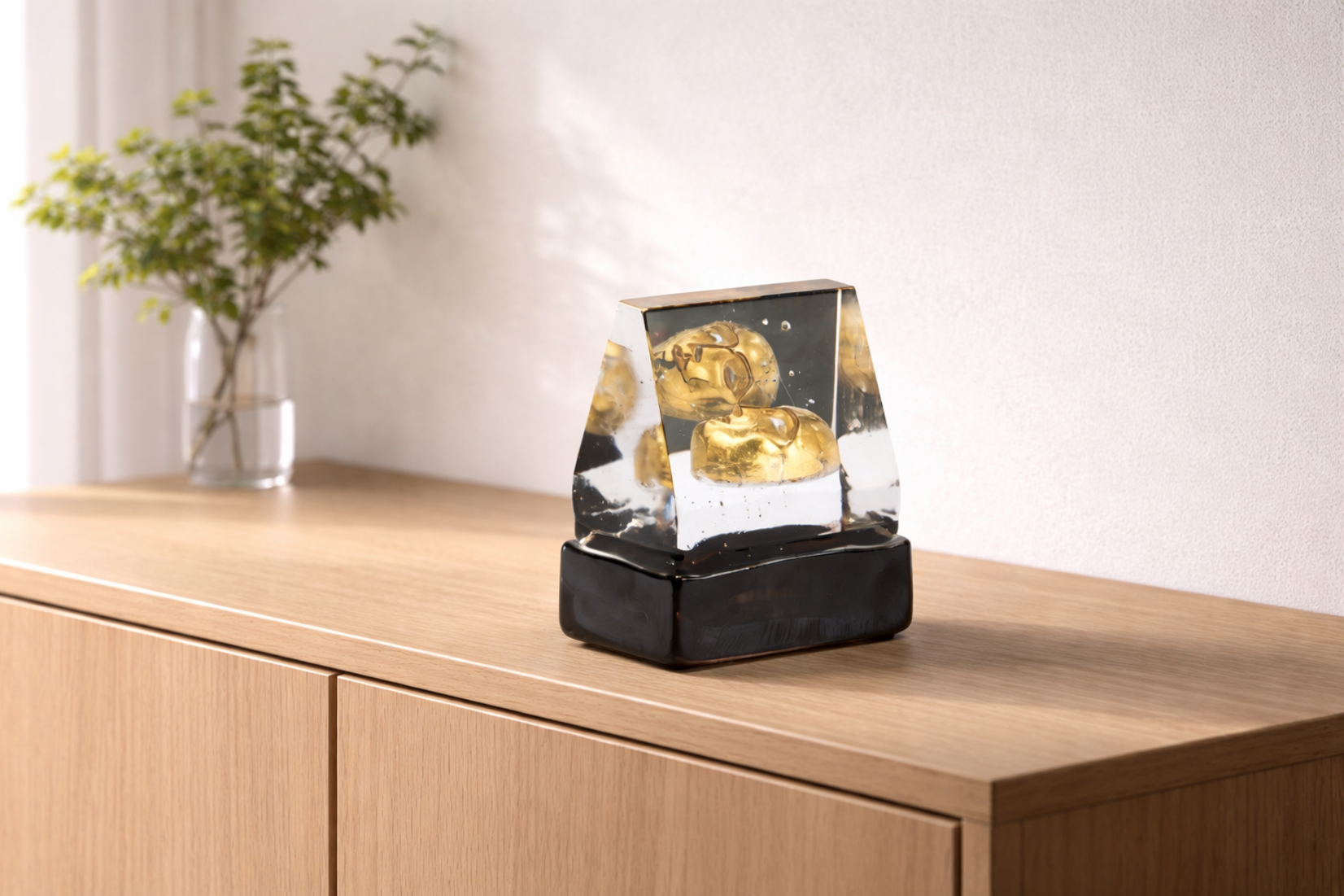 Bertil Vallien  Kosta Boda Bertil Vallien - House  Gold