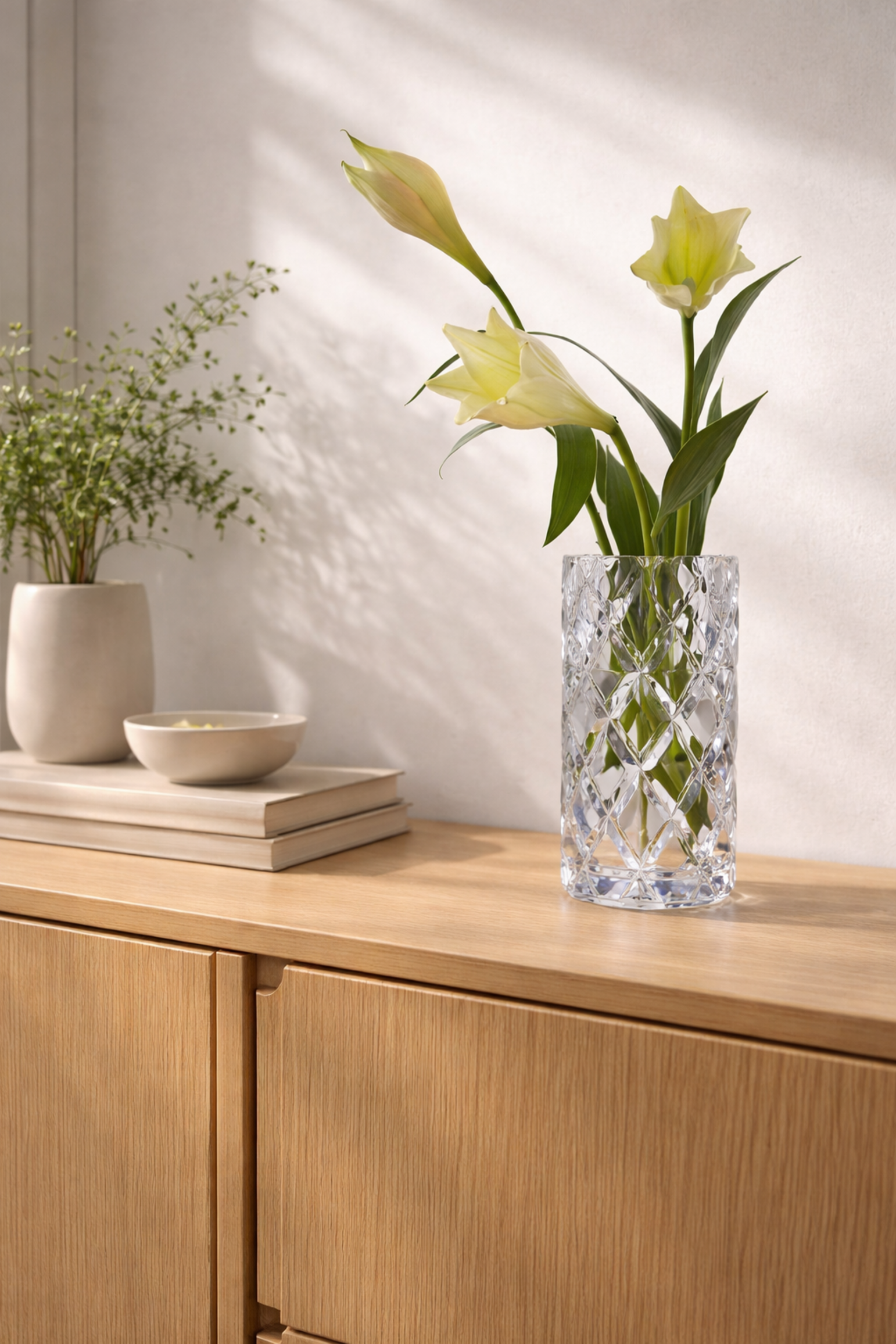 Kristallen bloemvaas Sofiero