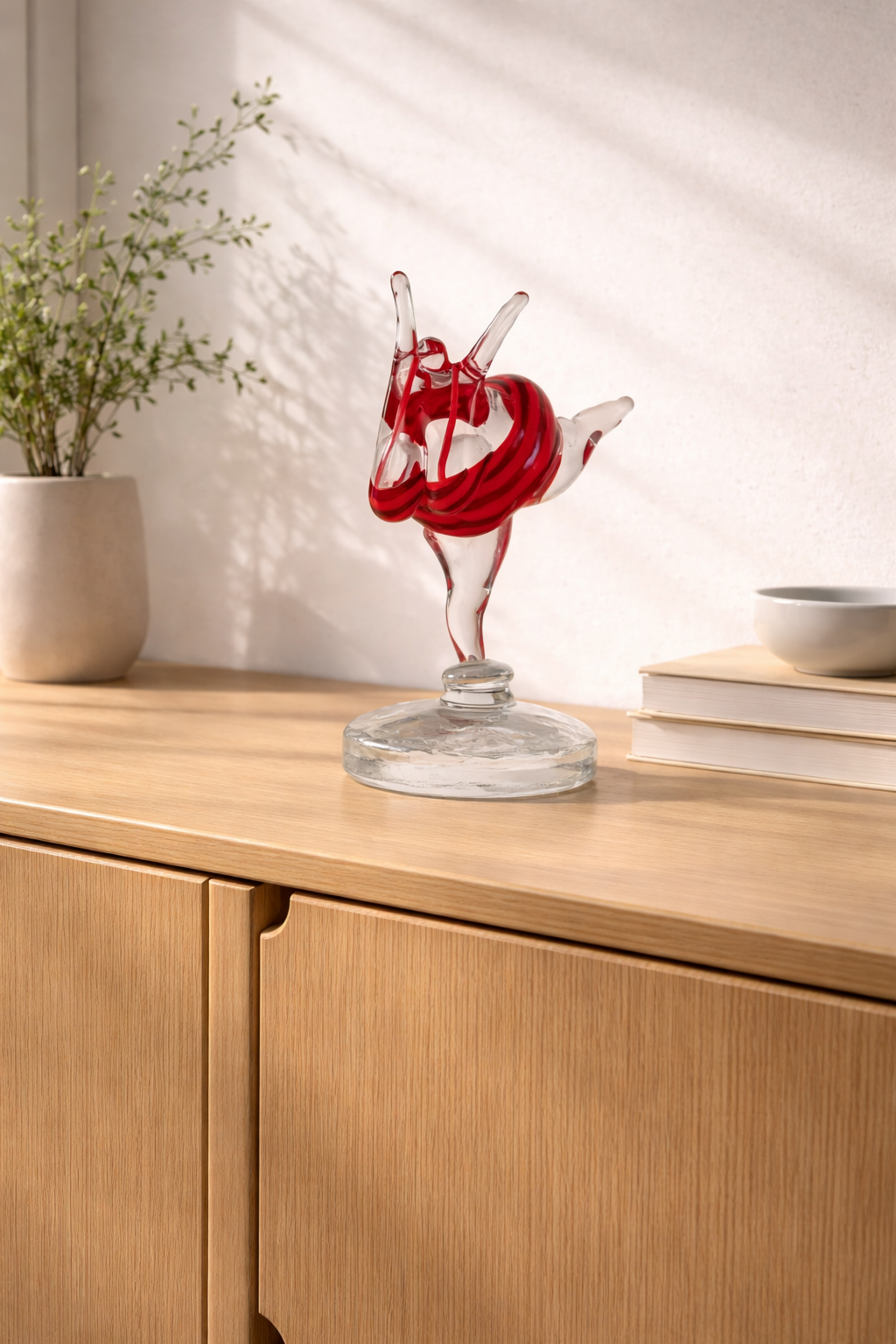 Kjell Engman Kosta Boda dame Happiness Kjell Engman