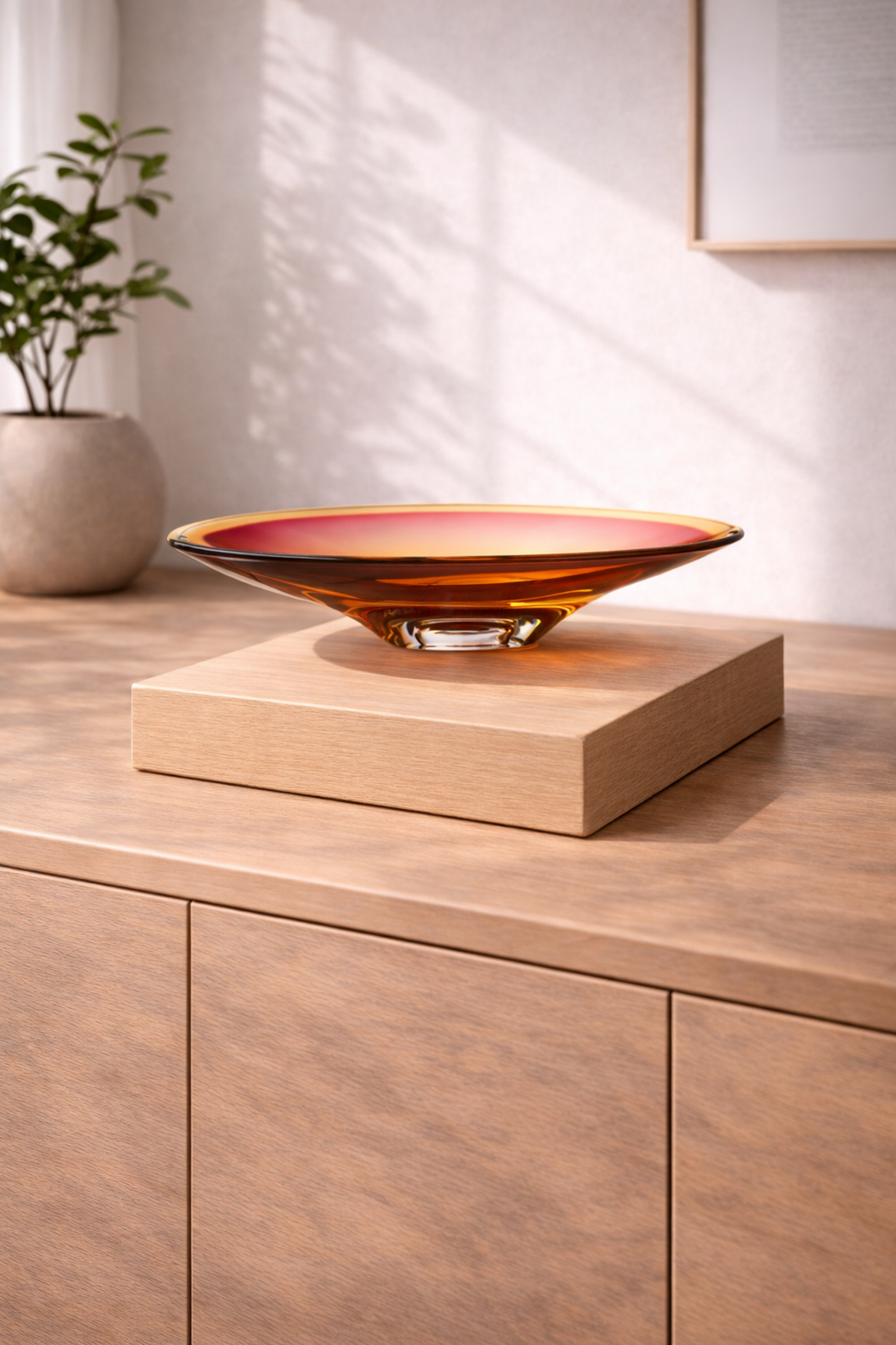 Göran Wärff  Kosta Boda schaal Vision