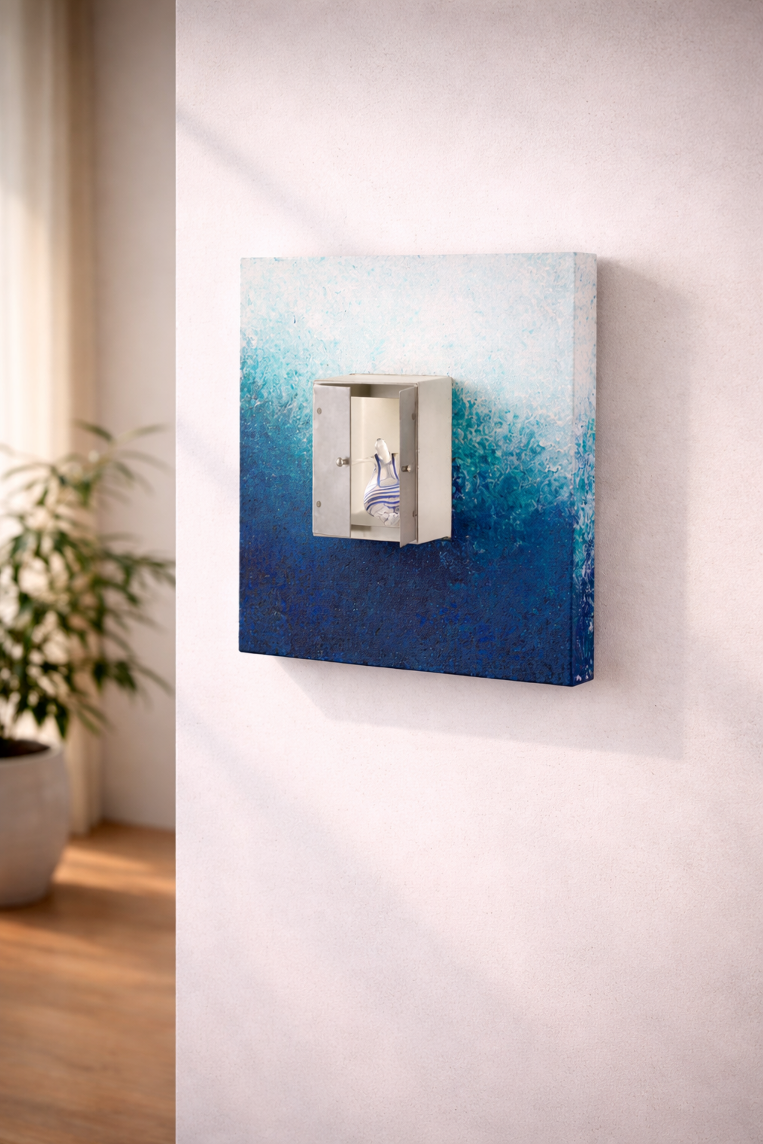 Kjell Engman Kosta Boda wandobject