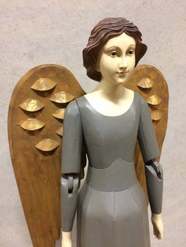 Large angel figurine
