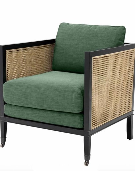 rattan club chair