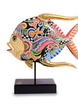 Fish sculpture Crazy Colors