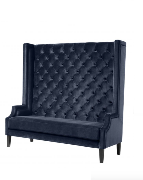 Blue sofa Westminster - H160 cm