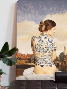 Canvas Duchess Delft (130x150 cm)