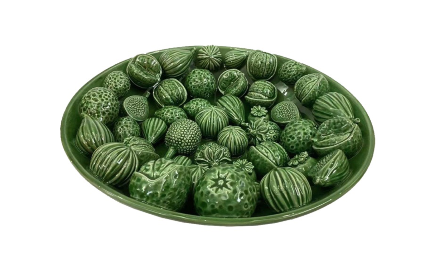 Dish green vegetables - D44 cm