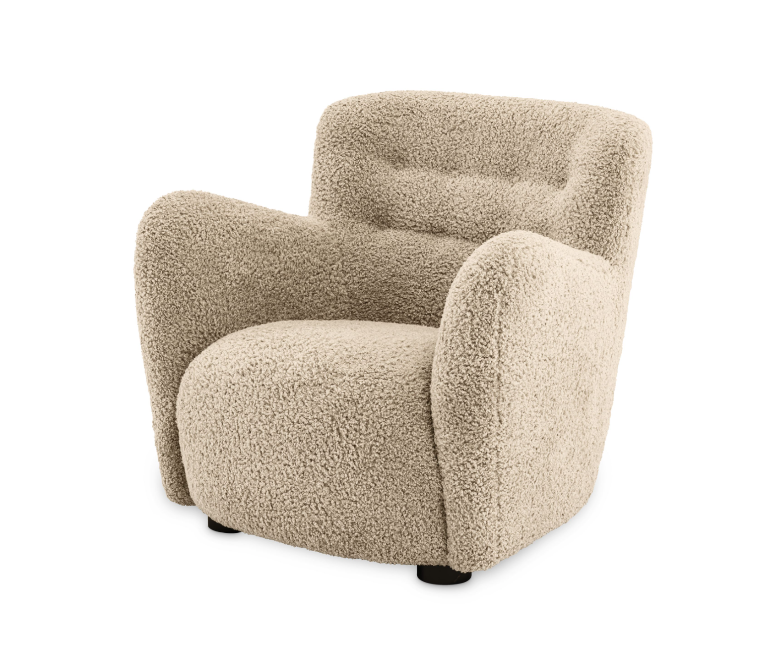 teddy fleece armchair