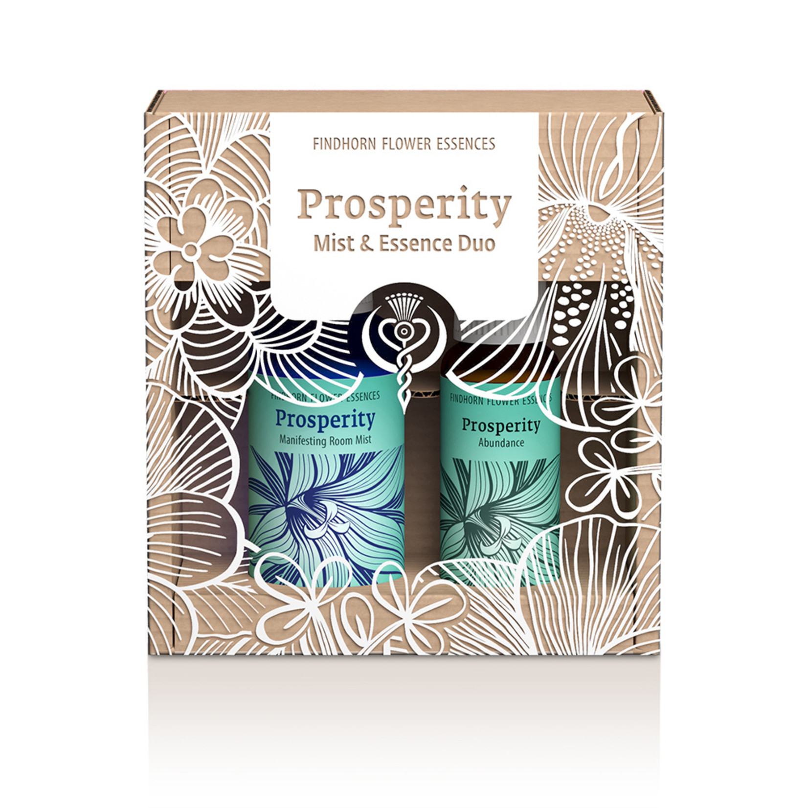Findhorn Essences Feeling Prosperous bloesemspray en aromaspray - duopakket Findhorn Essences