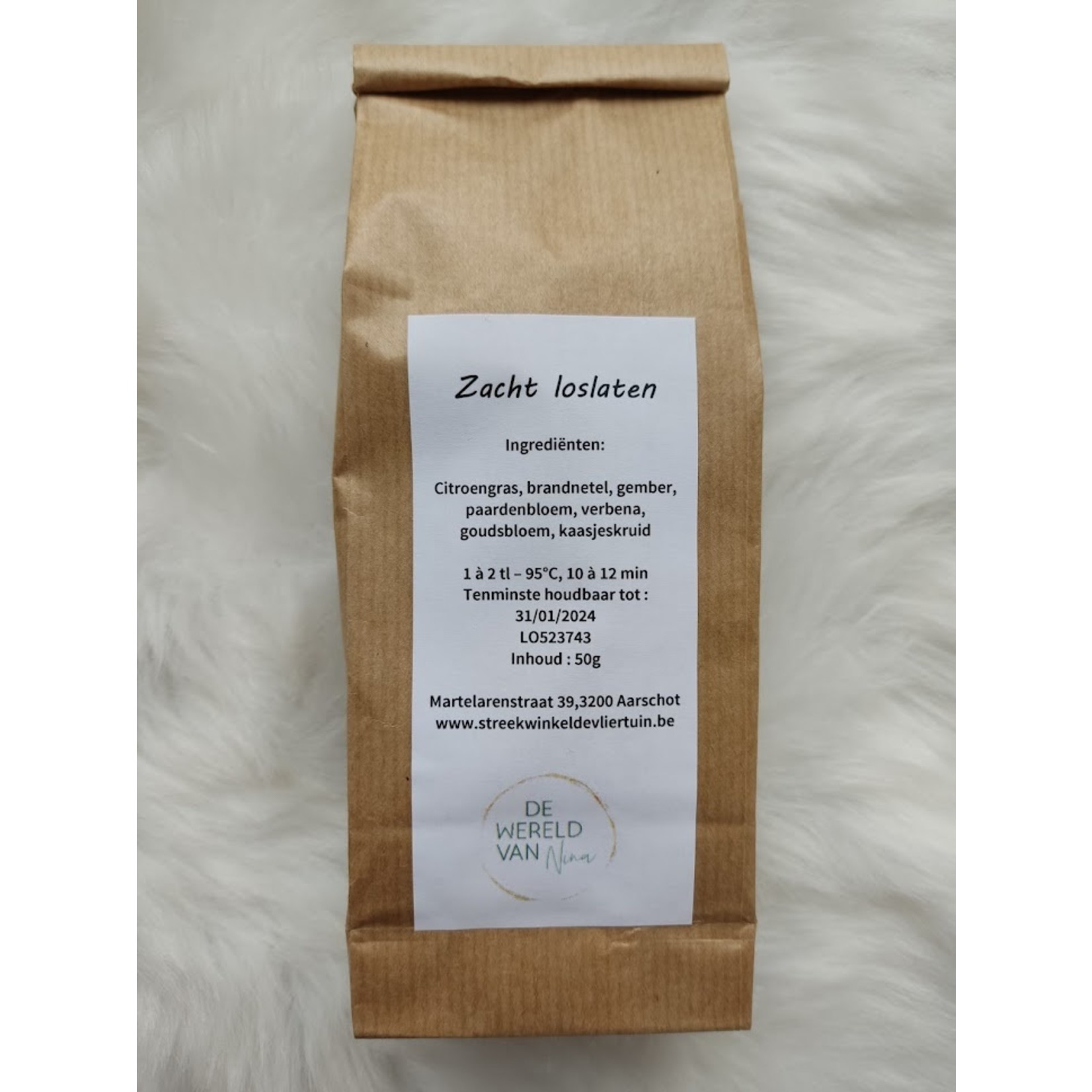 "Zacht loslaten" infusie - 50g - zachte detox