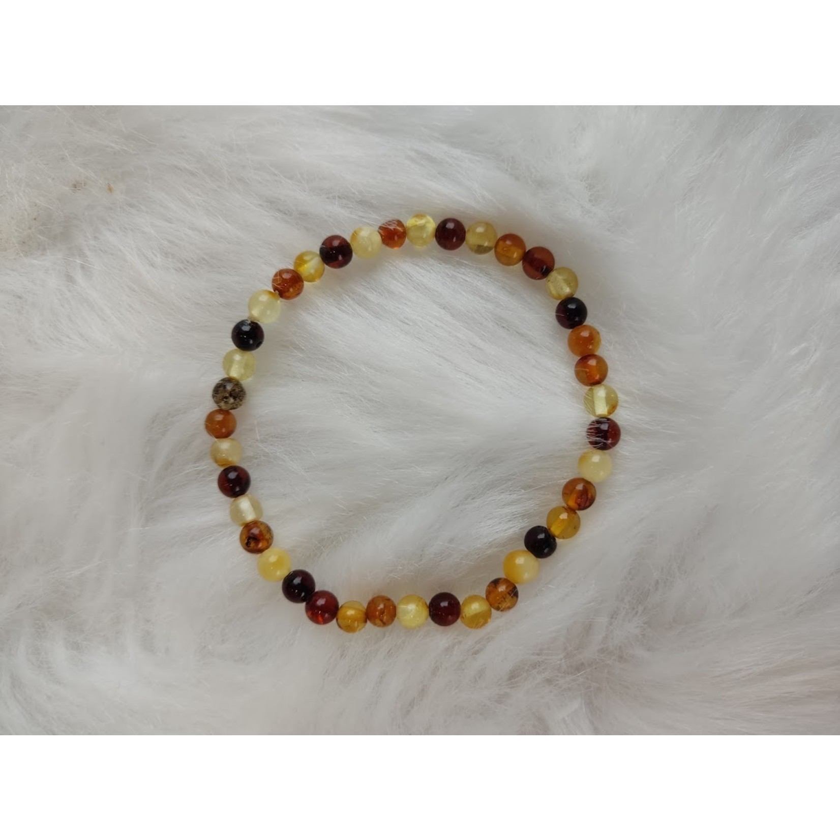 Armband amber - sterke aarding, kracht, zelfvertrouwen