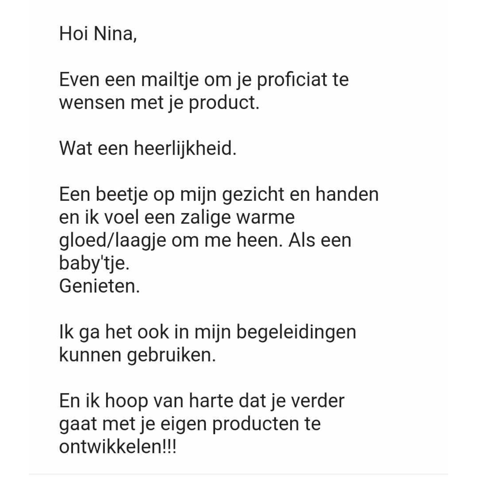 Nina Pure sheaboter met bergkristal - Nina - het goud van de vrouwen
