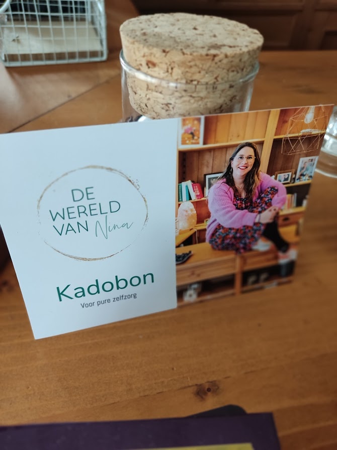 Kadobon verpakt - De wereld van Nina