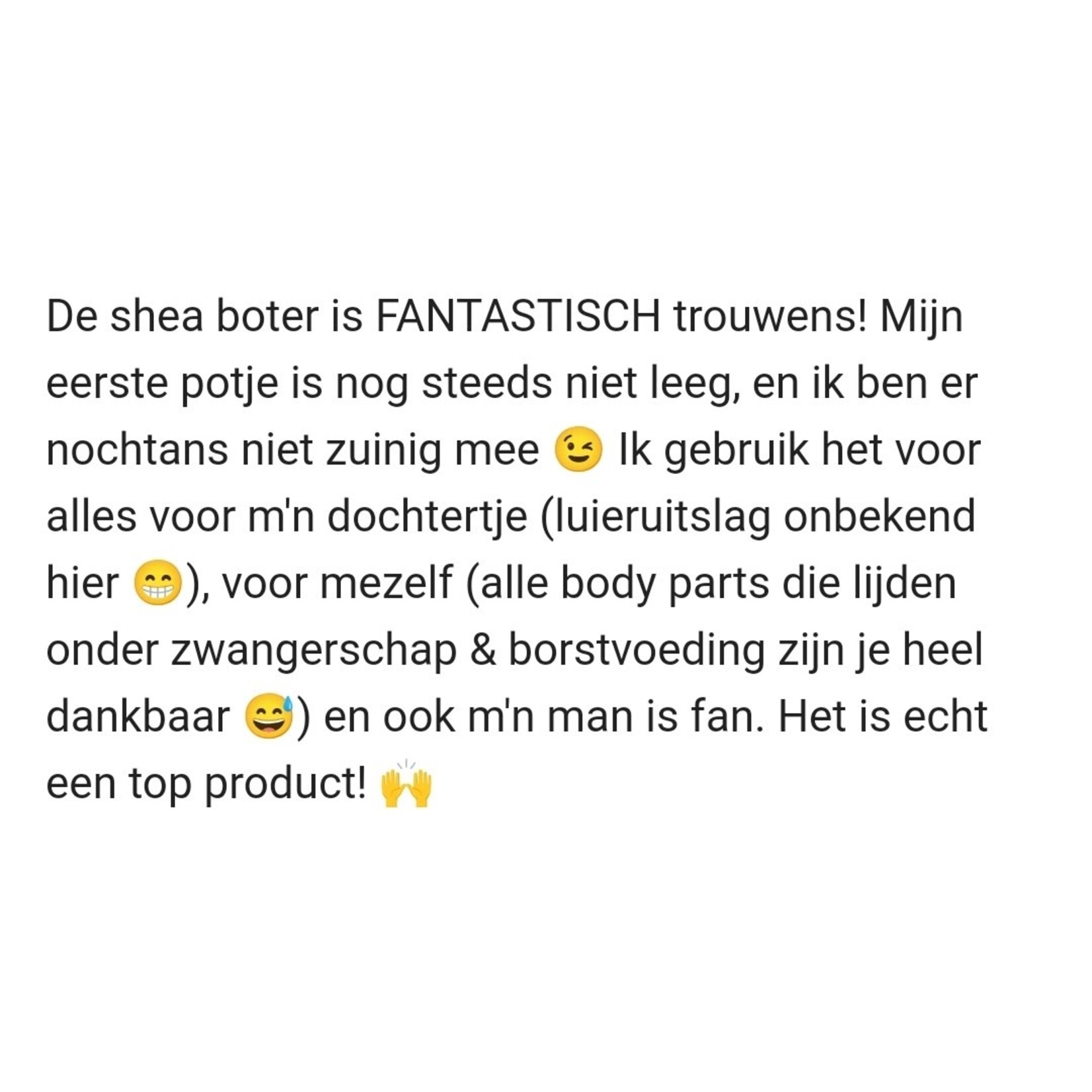 Nina Sheaboter met bergkristal - 50ml - fairtrade goud