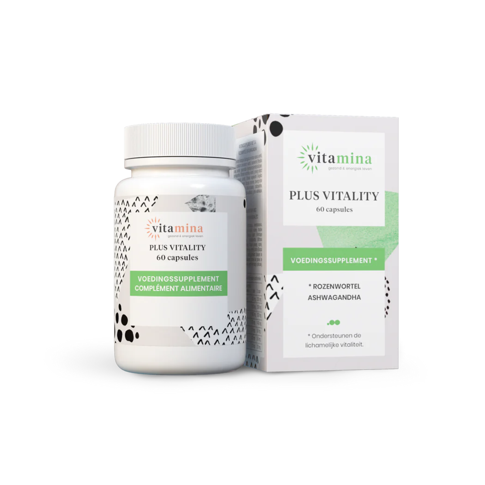 Vitamina Plus Vitality - herstelt de hormonale balans bij uitputting