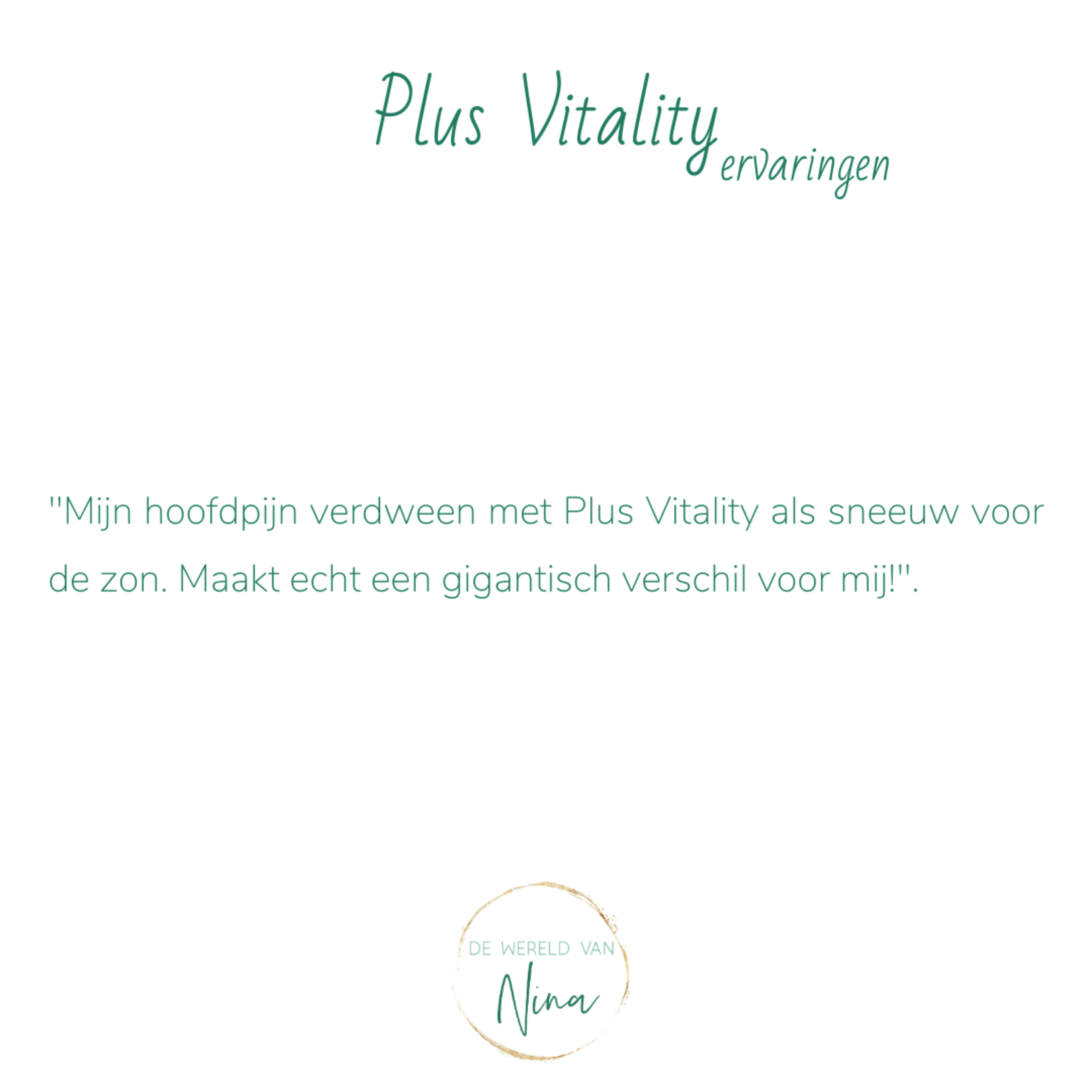 Vitamina Plus Vitality - herstelt de hormonale balans bij uitputting