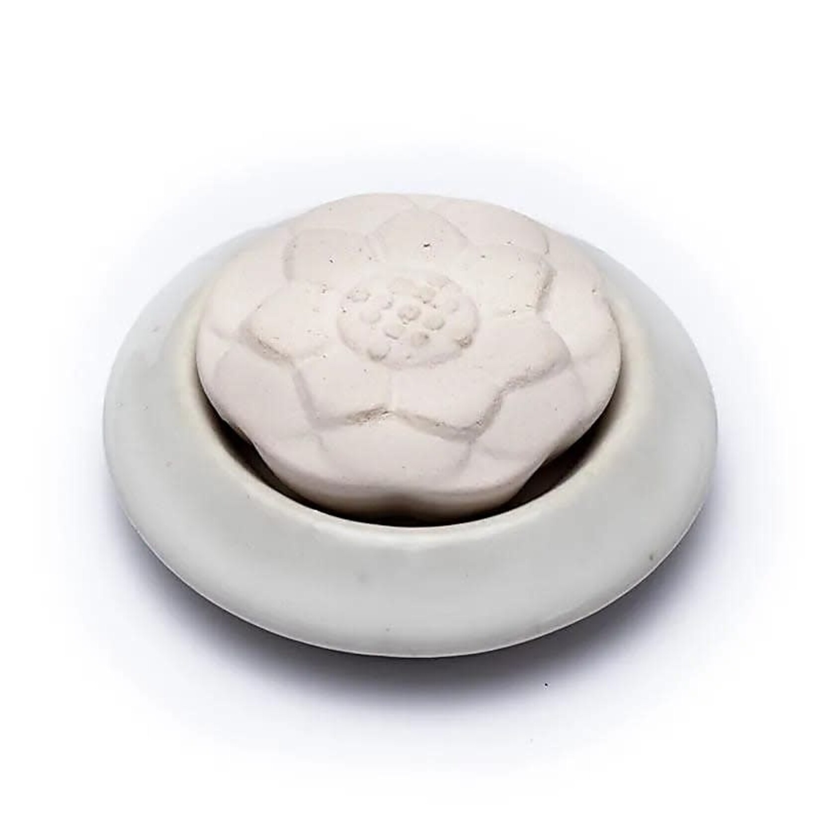 Lotus geursteentje - wit - per 2 verpakt