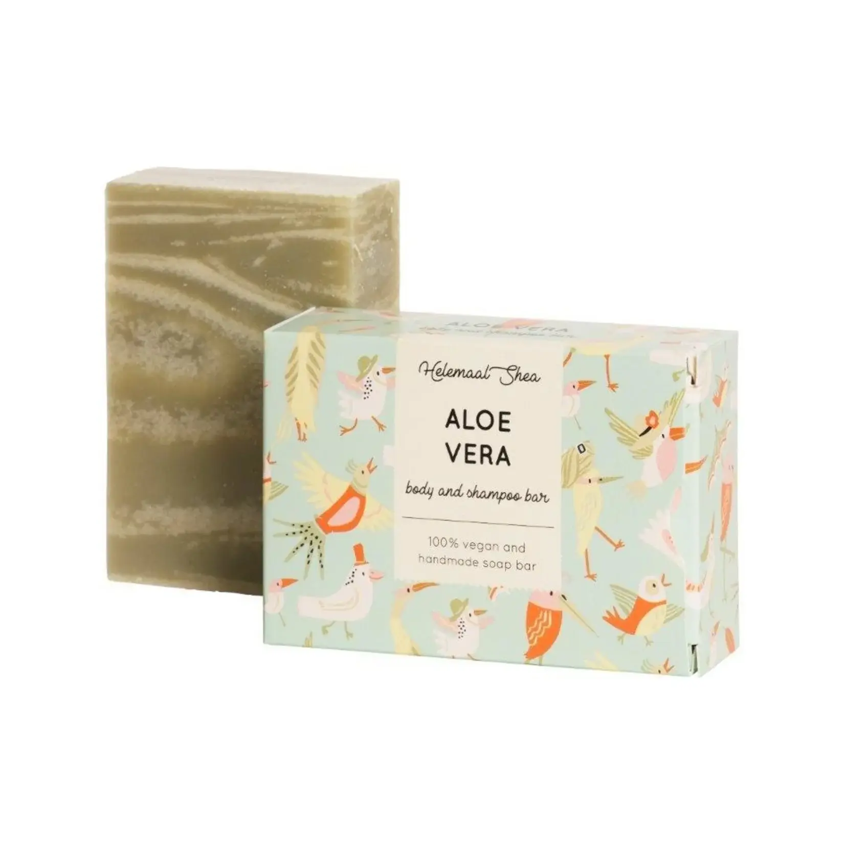 Helemaal Shea Haarzeep 'Aloë vera' - zeer gevoelige huid en hoofdhuid - *Helemaal Shea*