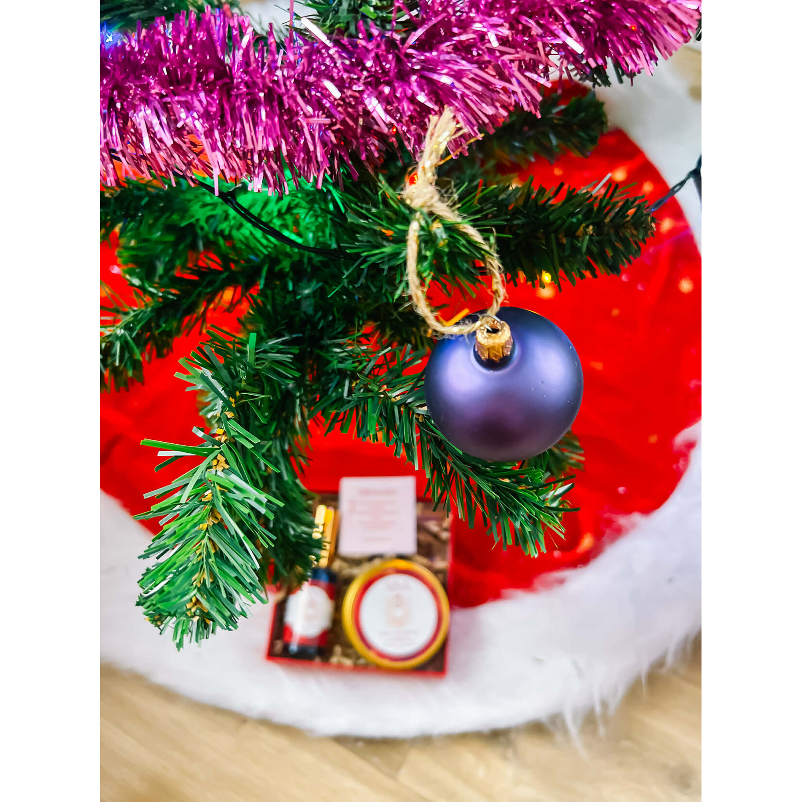 Gift box diepe gronding met de auraspray & sheaboter