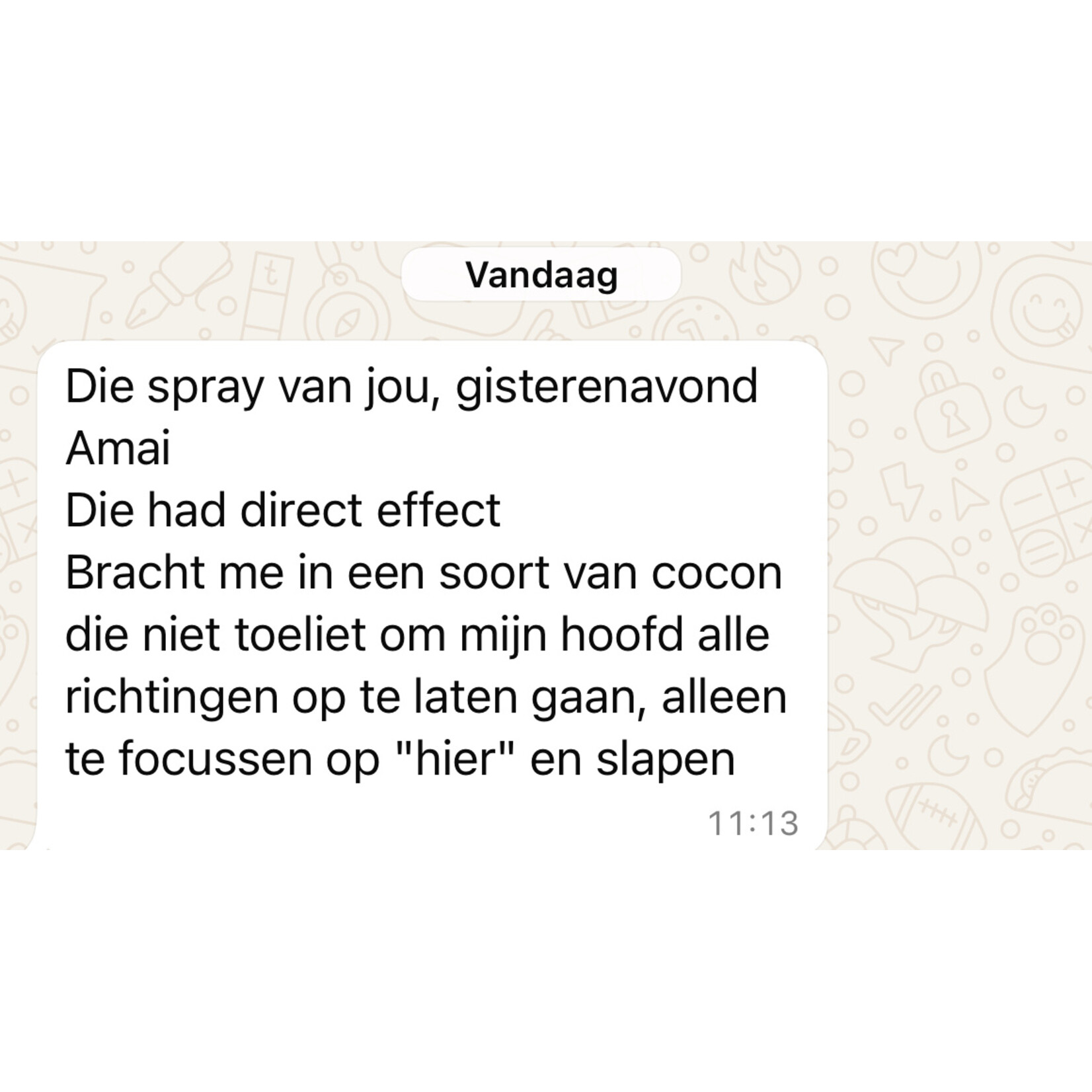 Auraspray diepe gronding - NINA - 50ml