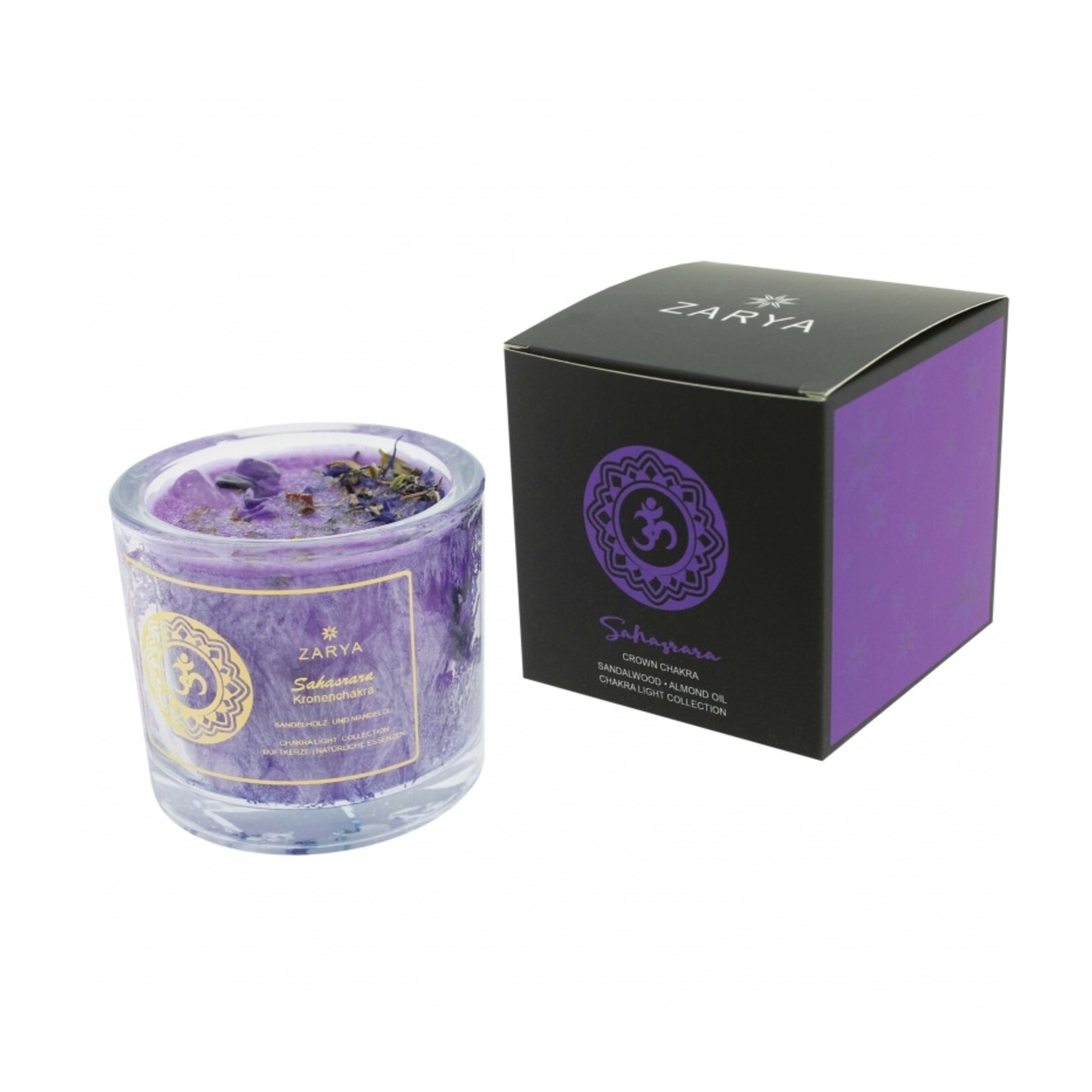 Kruinchakra kaars met amethyst en lavendel - thuiskomen