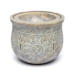 Olieverdamper uit zeepsteen - 1,5kg kanjer