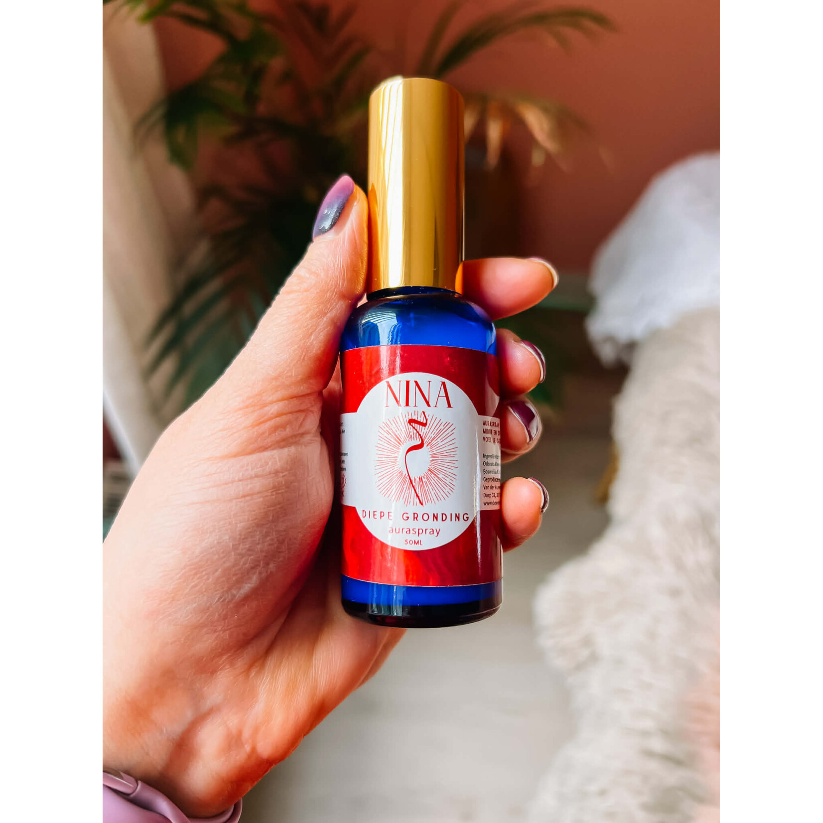 Auraspray diepe gronding - NINA - 50ml