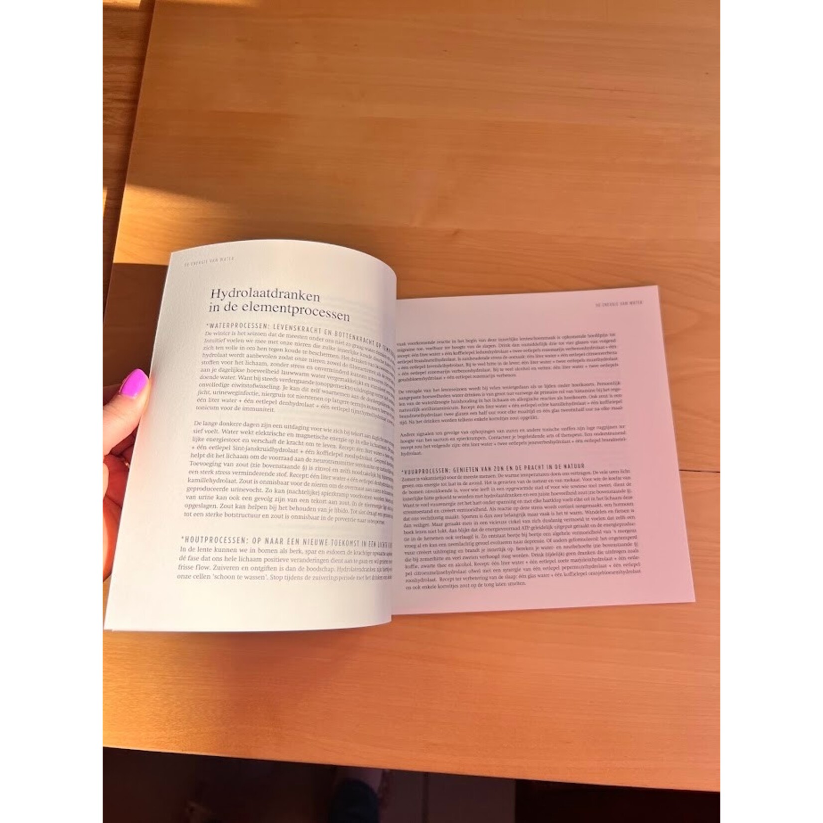 Addendum 'Hydrolaten' bij druk 1 en 2 - Veerle Waterschoot