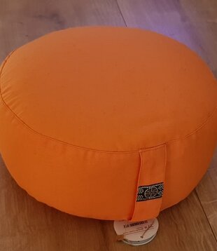 meditatie kussen oranje (Draak)