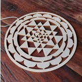 houten Sri Yantra 15 cm