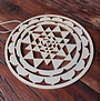 houten Sri Yantra 15 cm