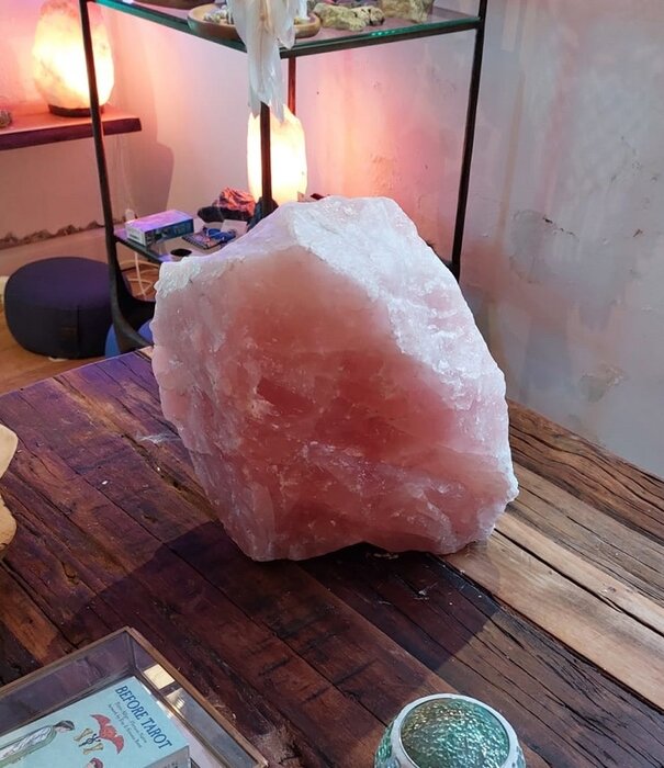 Kristal Rozenkwarts 25*40*15  10kg