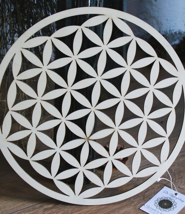 houten Flower of life 045 cm